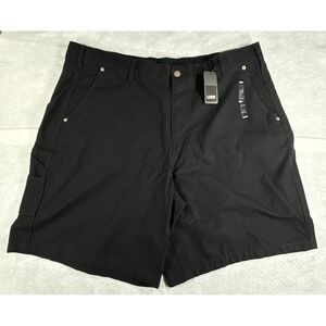 LCKR Lajoie Cargo Shorts Mens 3XL 48-50‎ Inch Black Utility Casual Stretch NWT